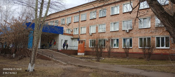 Фасад поликлиники.